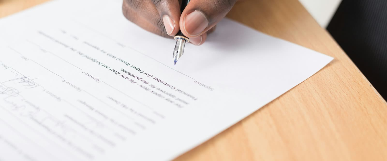 Financial paperwork and planning documents